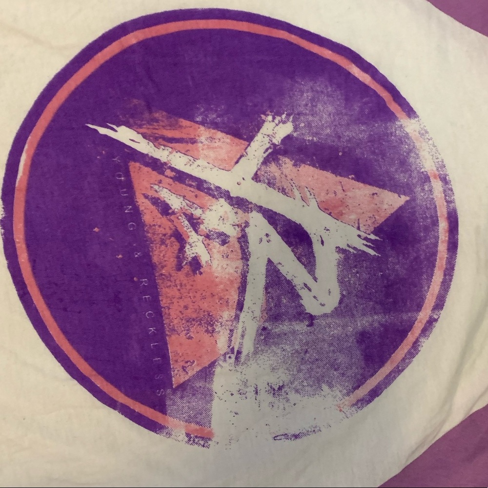 Young and reckless baseball tee